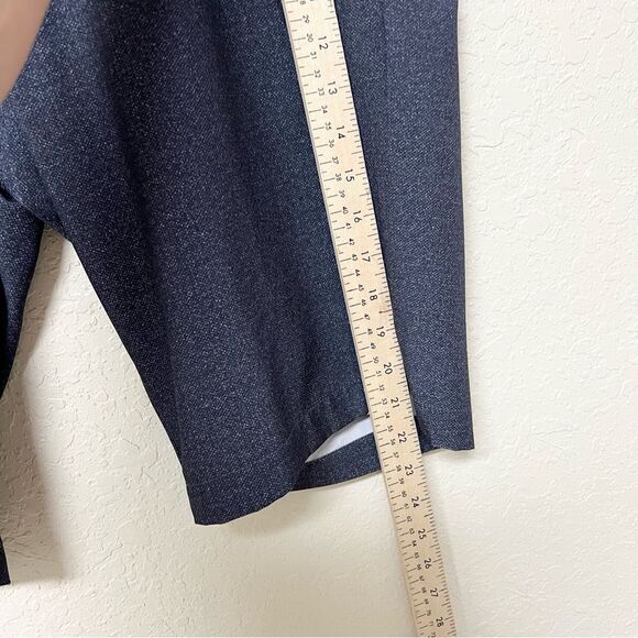 Travis Mathew Blue Print Golf Performance Chino Stretch Shorts Size 38 - Picture 2 of 6